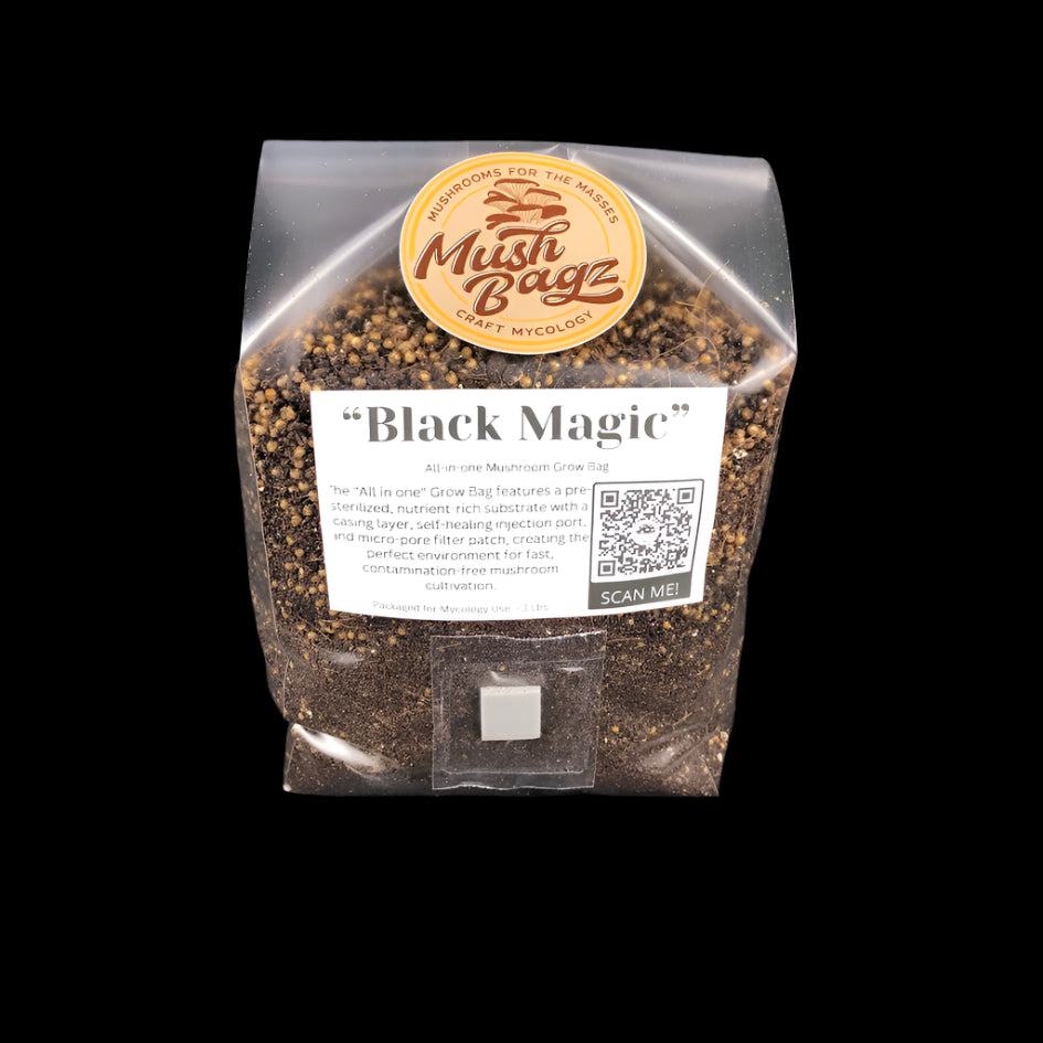 "Black Magic" All-in-one Mushroom Grow Bag