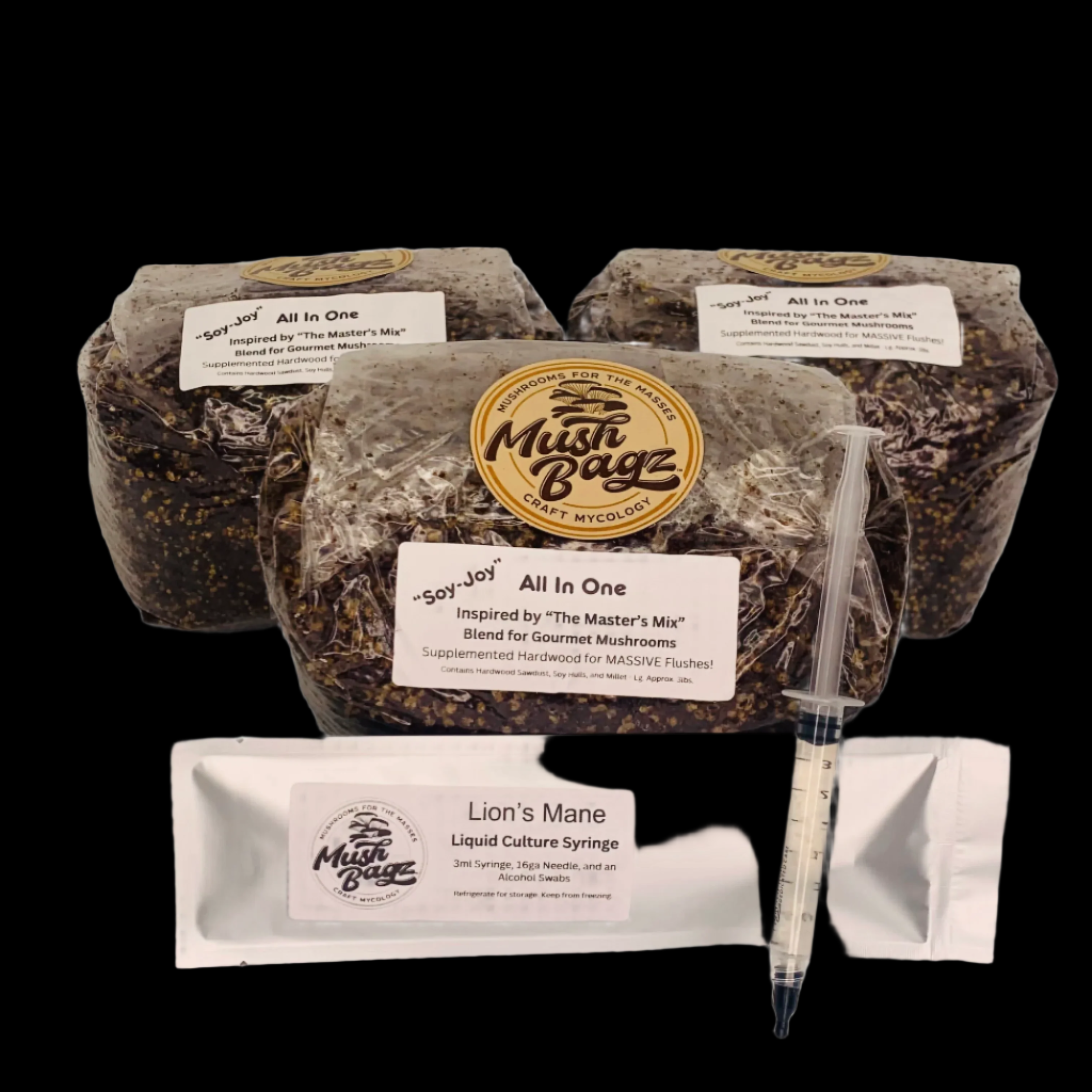 All in one Lions Mane Soy Joy Kit